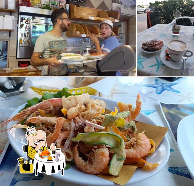 La cibo e bevanda del ristorante