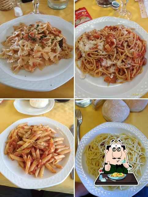 Cibo al Ristorante Albergo Corona
