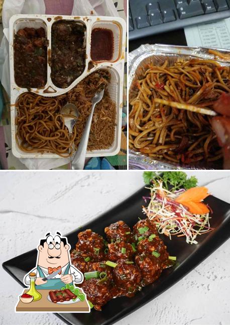 Baby back ribs at Saji Restaurant