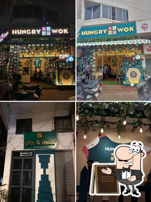 The exterior of Hungry wok