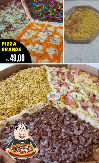 Consiga pizza no Dona Pizza