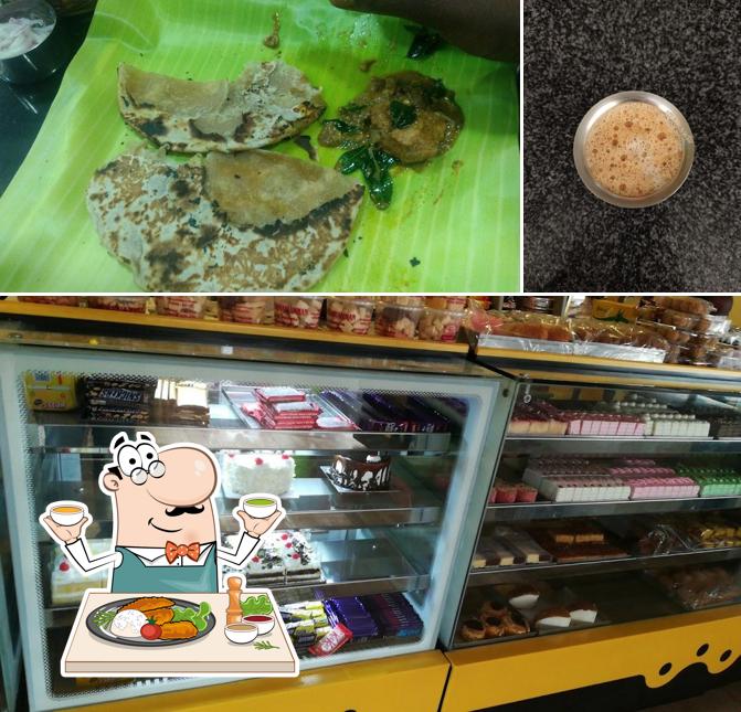 Among various things one can find food and beverage at Sree Gowmariamman Bakery & Sweets and cafe