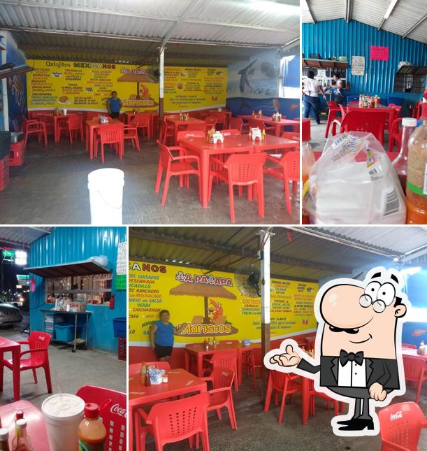 Las Palapas, Restaurant de mariscos, Matamoros - Restaurant menu
