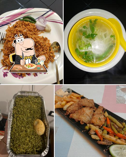 Food at Let's Eat