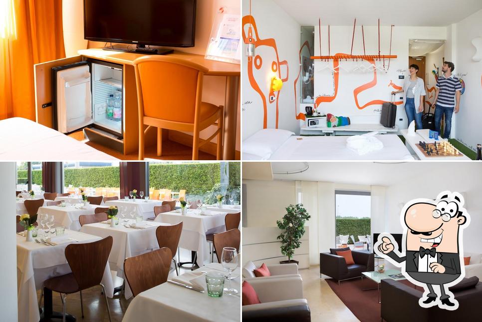 Gli interni di Montemezzi hotel