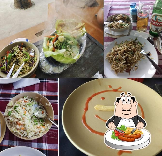 Food at Sea Creek Restaurant & Earthly Cottages