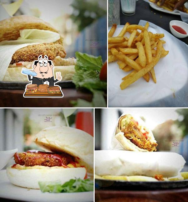 Order a sandwich at Adi’s Cafe