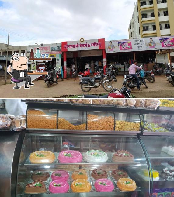 The interior of BANDGAR'S Shri Balaji Bakers And Sweets