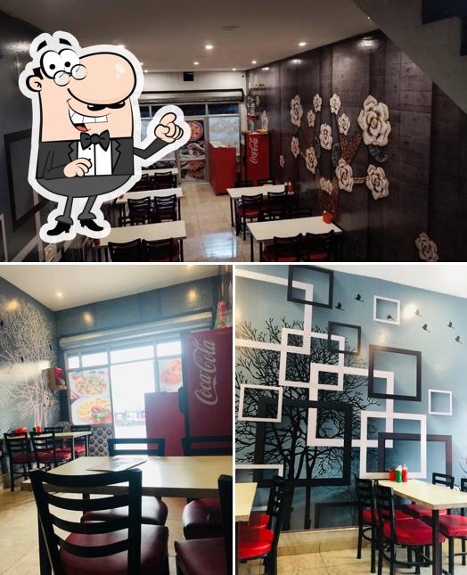 The interior of Bhaini Fast Food, Nurmahal
