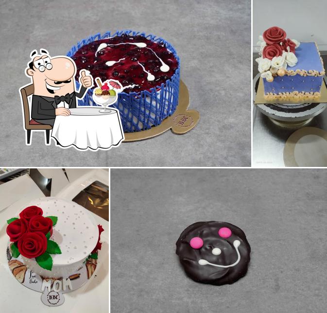 Brown Baking Company Cafe in Zirakpur offers a variety of sweet dishes