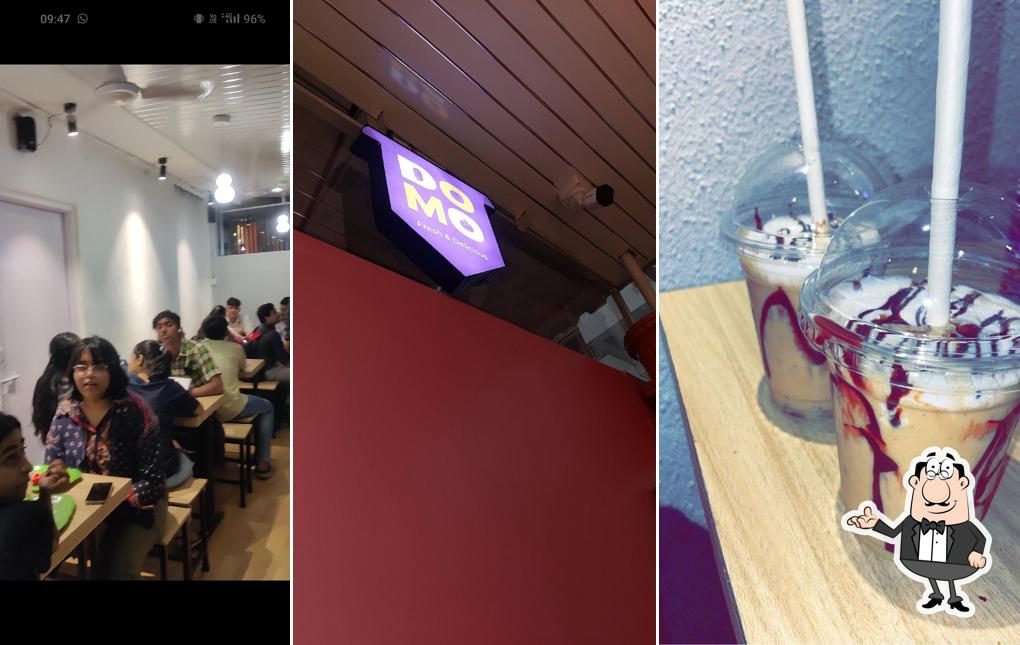 The interior of DOMO's Momo