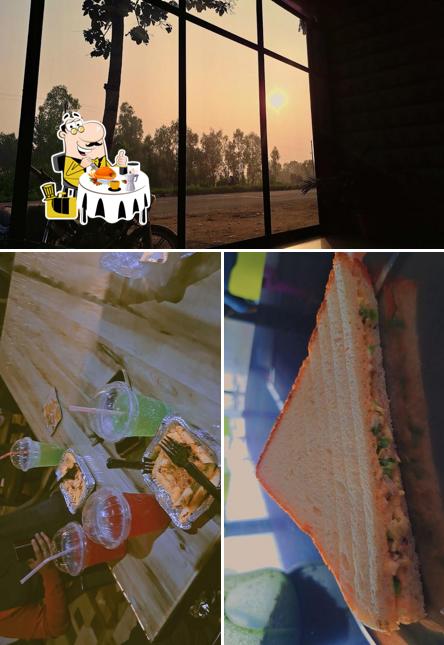 The image of Super indian dhaba’s food and exterior