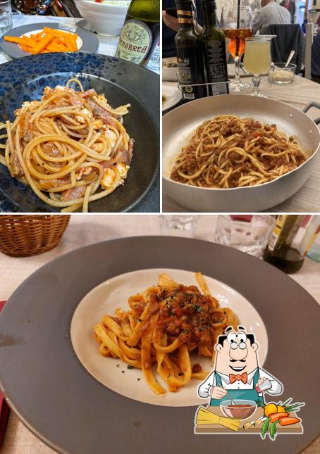 Spaghetti alla bolognese al Trattoria Cantine Barbaroux
