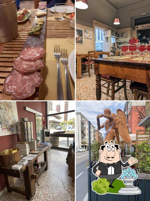 La foto della esterno e interni di Trattoria La Cascina In Città