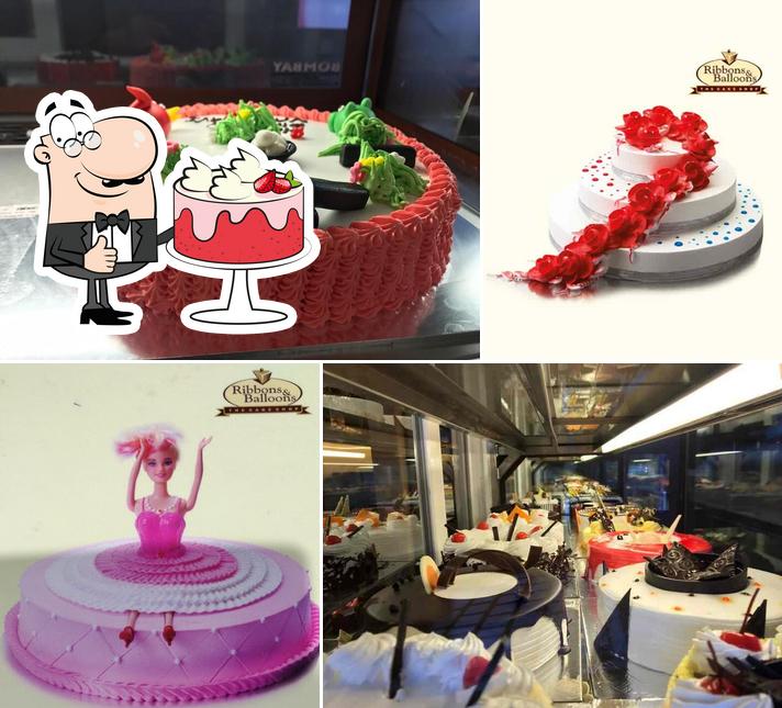 Here's a picture of Ribbons & Balloons - The Cake Shop