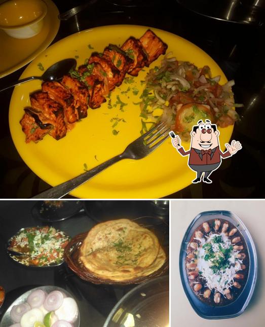 Food at Singh Brothers Pure Veg Hotel and family restaurant