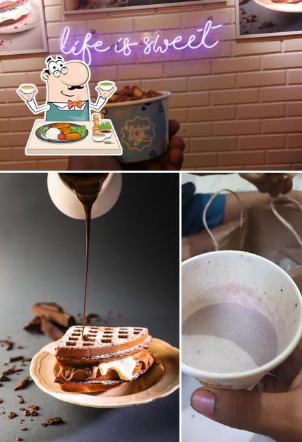 Food at The Belgian Waffle Co