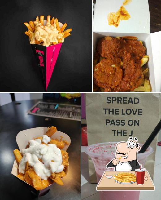 French fries at The J