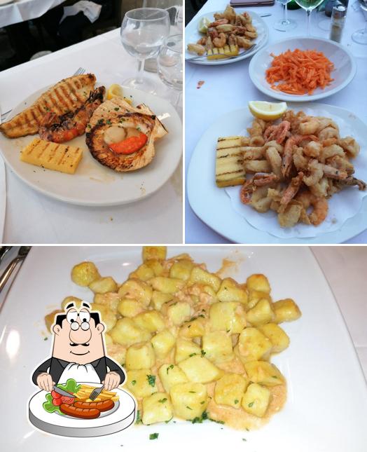 Cibo al Ristorante Antico Toro