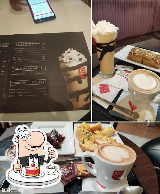 Café Coffee Day serves a number of sweet dishes