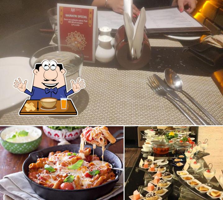Food at Flluid Restaurant