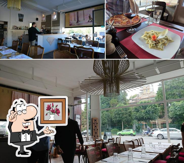 Dai un'occhiata agli interni di Made in Sud Italienisches Restaurant Luzern
