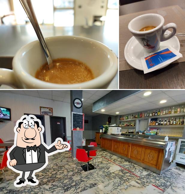 Dai un'occhiata agli interni di Bar pizzeria Saint Bernard café