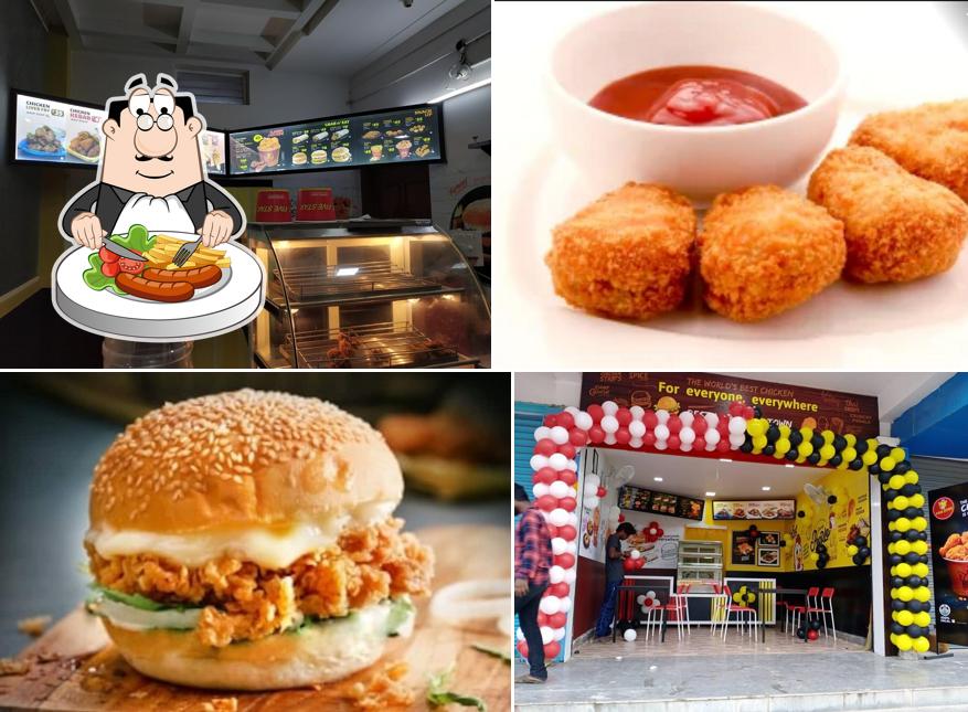 Food at Five Star Chicken / Koli Hut