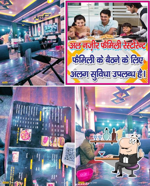The interior of AL NAZEER FAMILY RESTAURANT