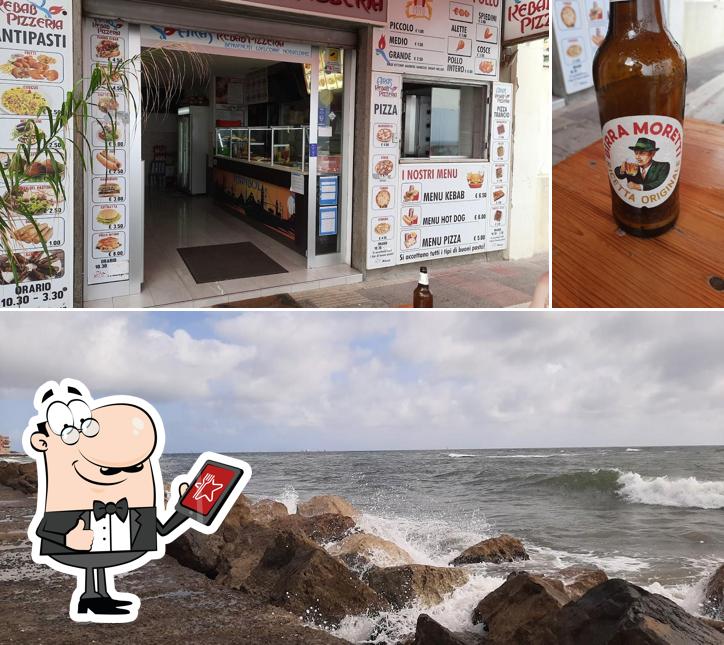 La foto della esterno e birra di ArAs kebab pizza