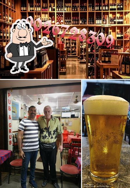 The image of interior and beverage at Bonnie's Inn Pub & Grub
