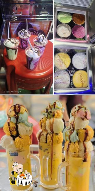 Food at Dev Darbar Ice Cream