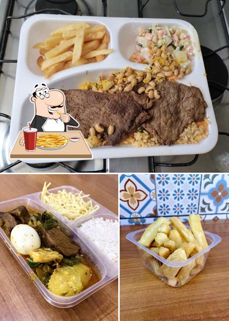 Batata frita em Frangão da Duque