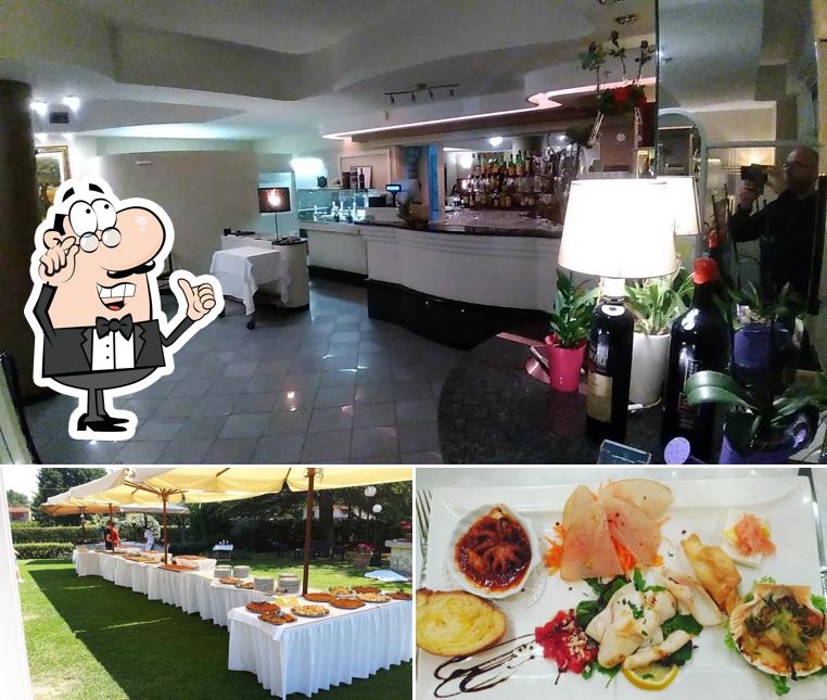 Questa è la immagine che presenta la interni e cibo di La Quercia Ristorante - Grama’s Food