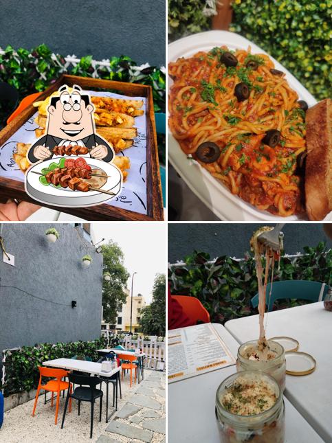 Meals at Los Amigos Cafe
