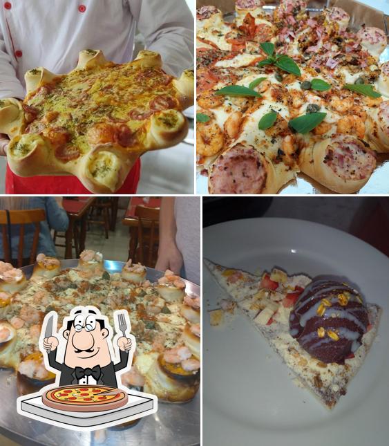 Experimente pizza no Casa Rech