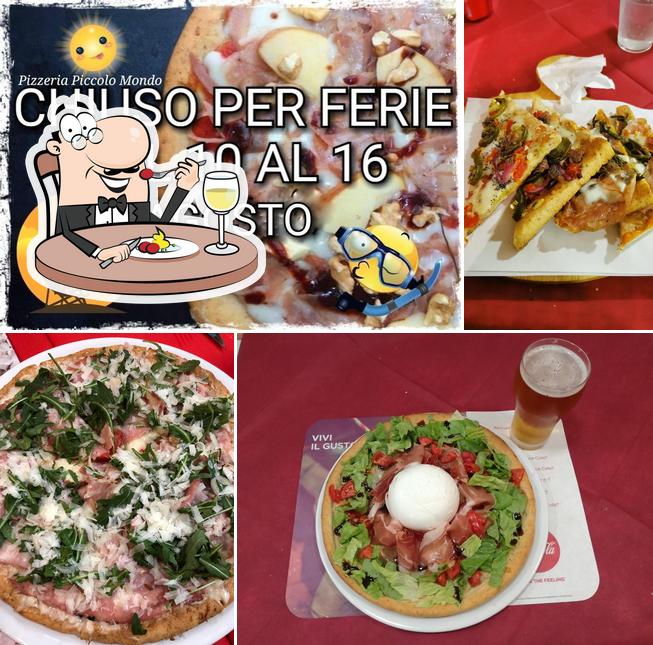 Cibo al Pizzeria Piccolo Mondo