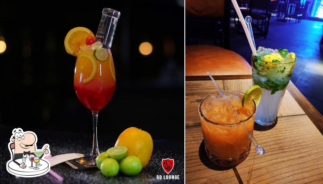 RD Lounge serves alcohol