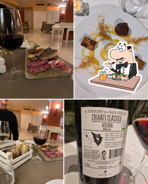 Cibo al Hotel Borgo di Cortefreda