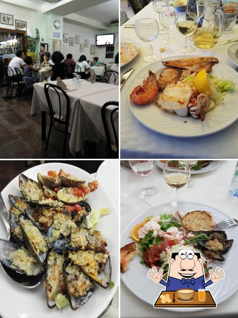 Platti al Ristorante I Due Scogli