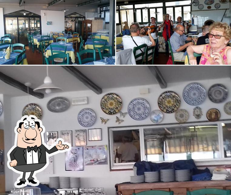 Gli interni di Ristorante Pizzeria Pierrot Selinunte Una Terrazza sul Mediterraneo