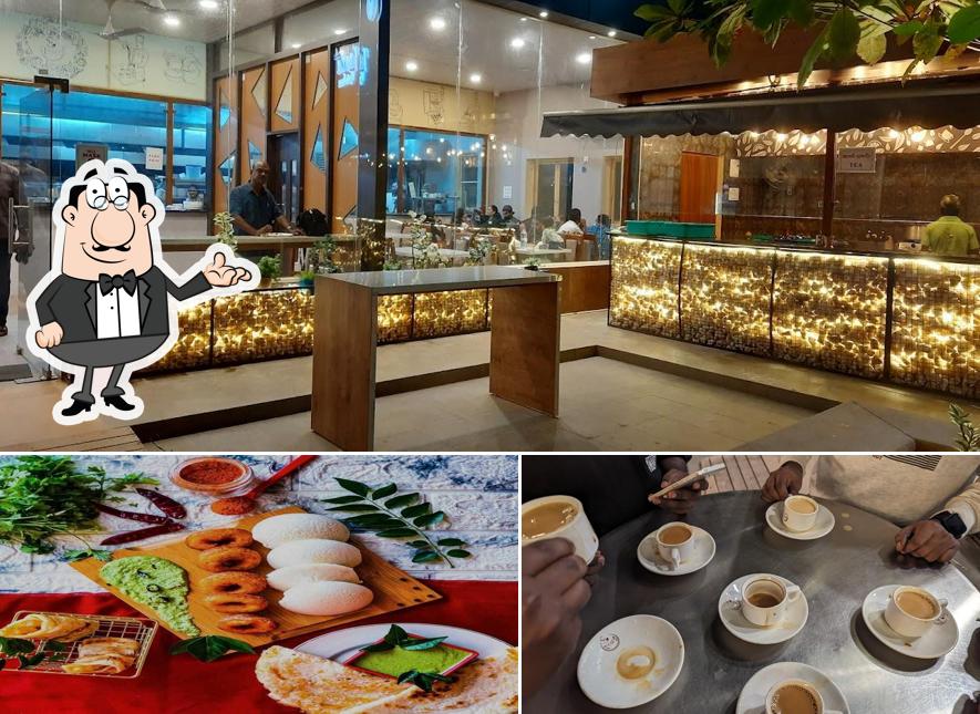 The picture of TAAZA KITCHEN’s interior and food