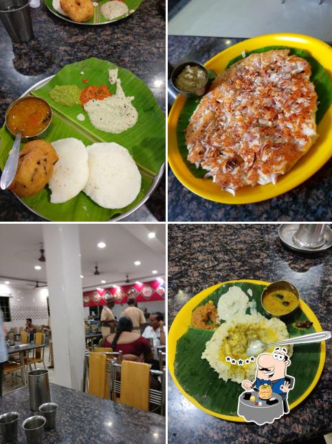 Meals at Hotel Saravana Bhavan, Thirupathi