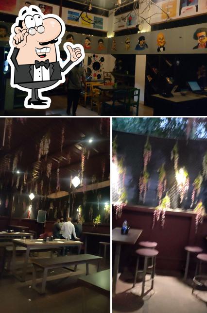 Check out how The Hungerer's Talkies Filmy Cafe Restro looks inside