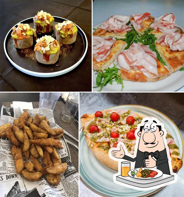 Platti al Mineo's pizza house