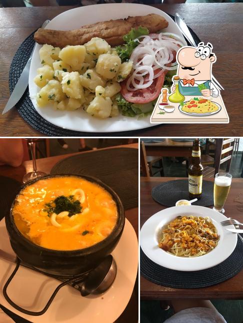 Comida em Restaurante Arte e Sabor