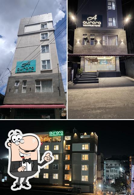 You can get some fresh air outside Aurora Boutique Hotel, Imphal