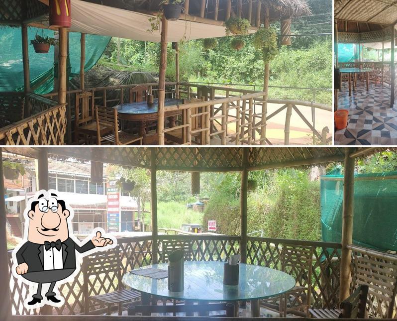 The interior of Bamboo Kitchen