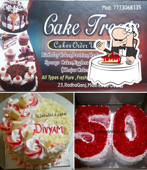 Cake Treats serves a range of desserts