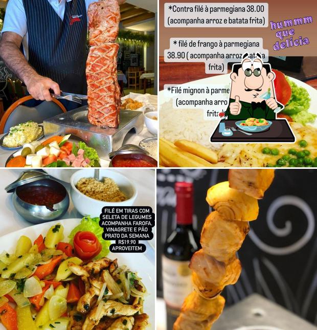 Comida em Churrascaria Gaúcha
